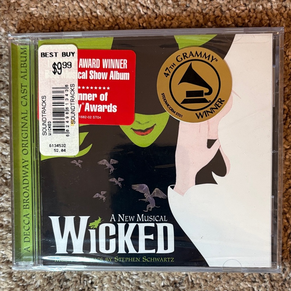 Wicked Original‎ Cast Album CD